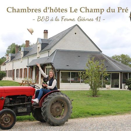 Le Champ Du Pre Bed & Breakfast Gievres Exterior photo