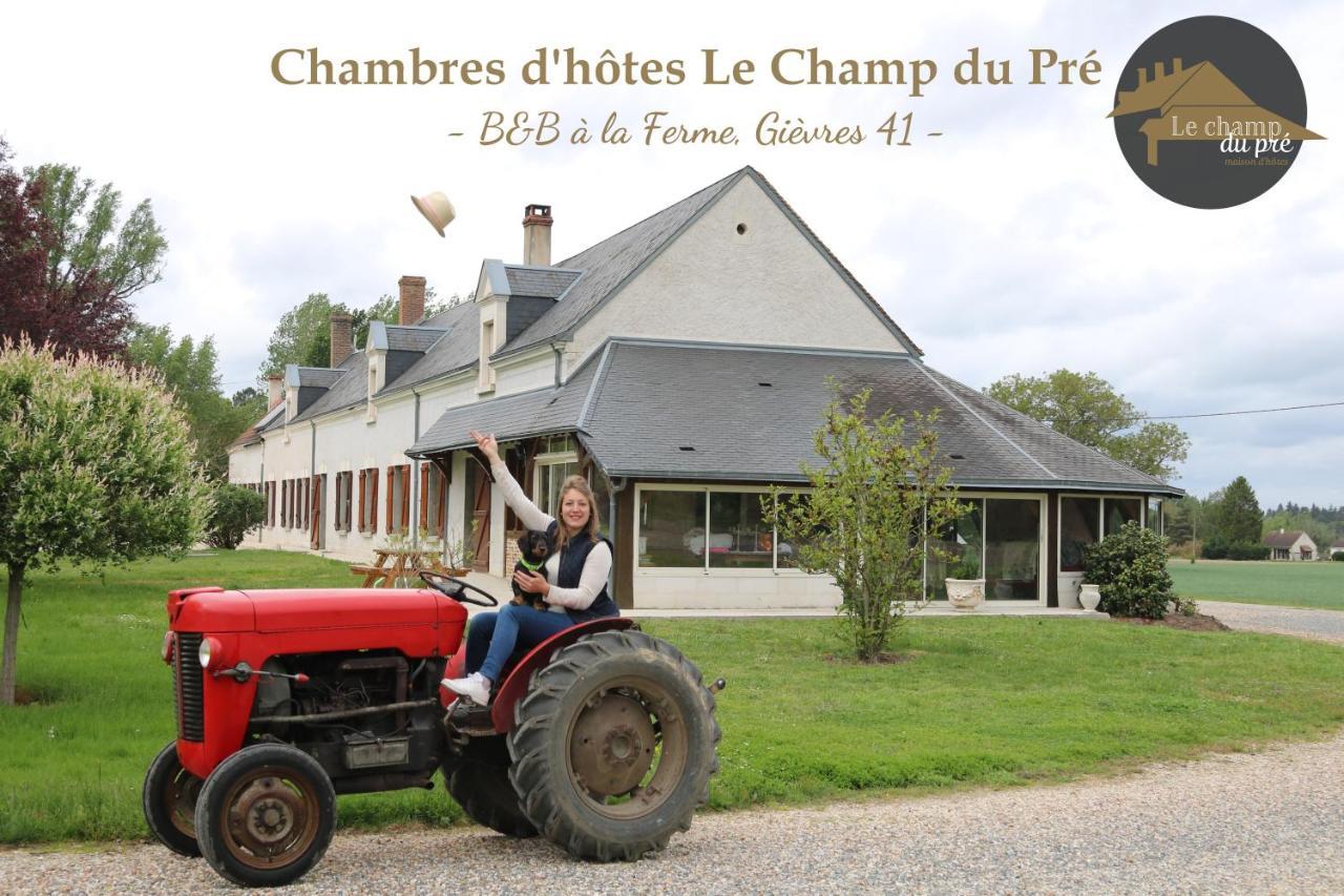 Le Champ Du Pre Bed & Breakfast Gievres Exterior photo