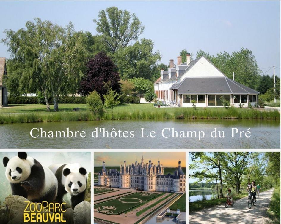 Le Champ Du Pre Bed & Breakfast Gievres Exterior photo